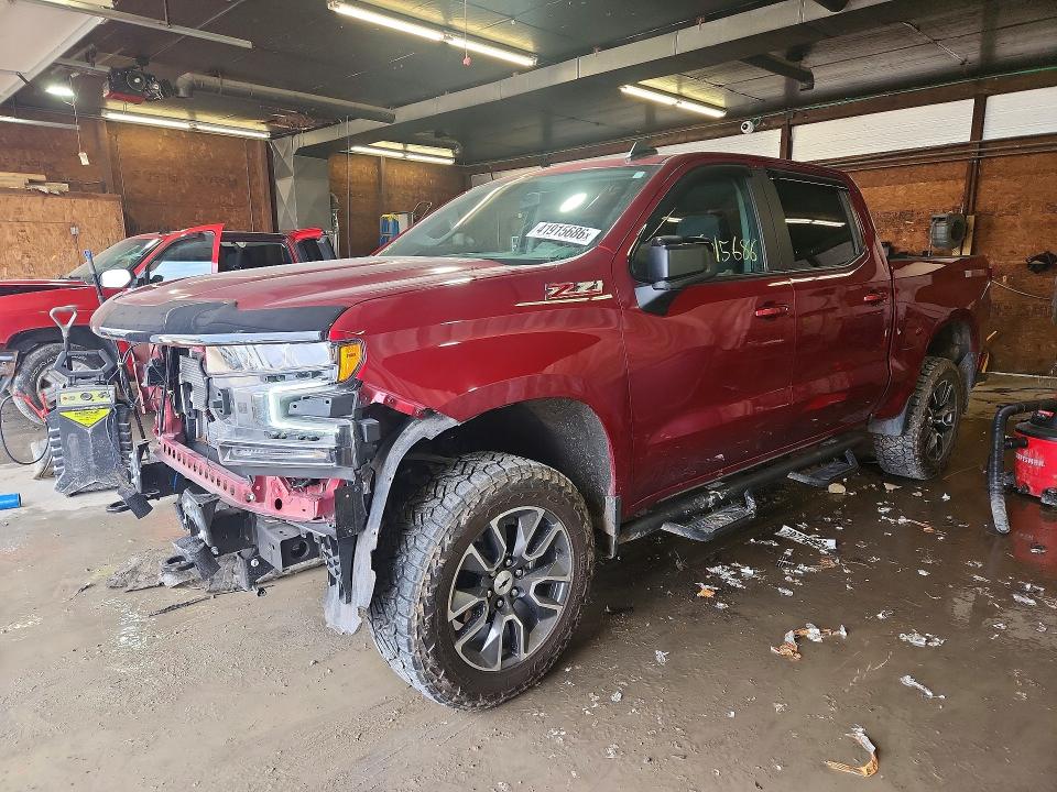 2021 CHEVROLET SILVERADO — VIN 3GCUYEED9MG475215