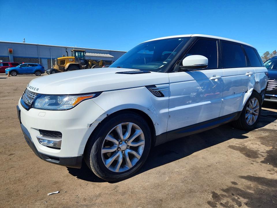 2016 LAND ROVER RANGE ROVER SPORT — VIN SALWR2PF3GA591637