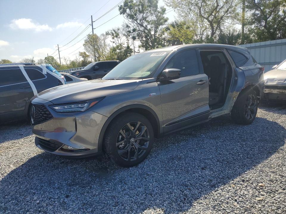 2022 ACURA MDX — VIN 5J8YE1H09NL019314