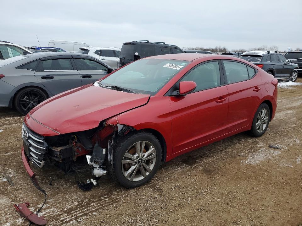 2017 HYUNDAI ELANTRA — VIN 5NPD84LF4HH187114