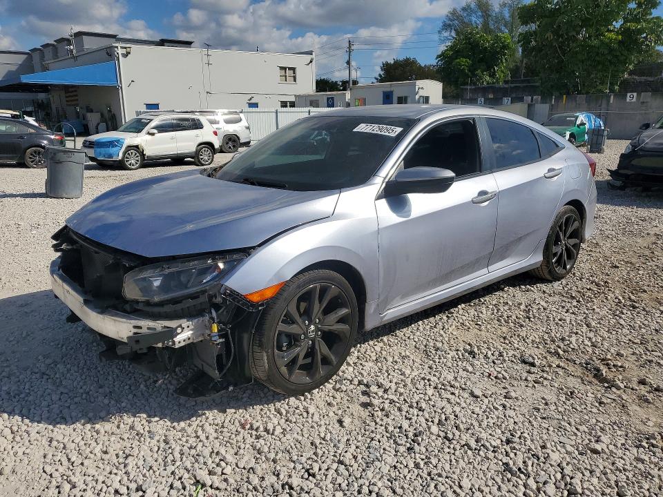 2020 HONDA CIVIC — VIN 19XFC2F80LE007844