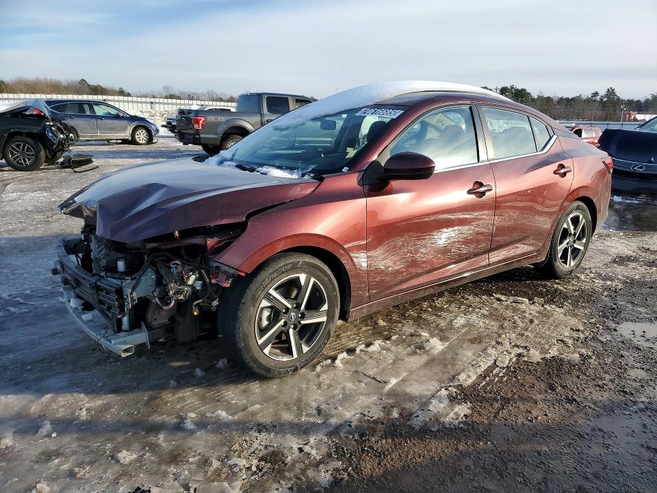 2025 NISSAN SENTRA — VIN 3N1AB8CV0SY291261