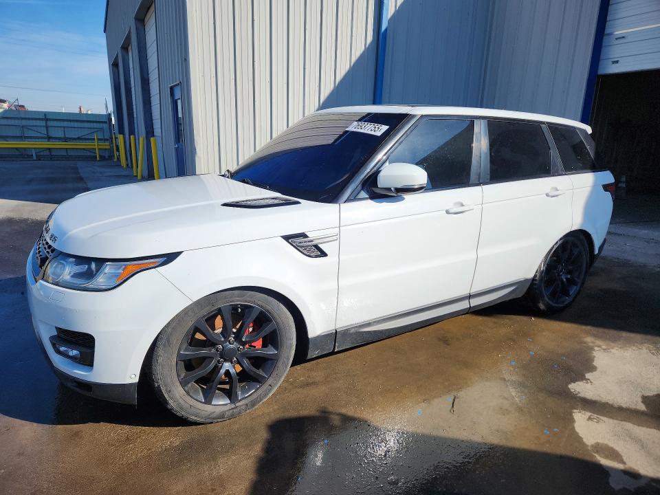 2016 LAND ROVER RANGE ROVER SPORT — VIN SALWR2PF7GA591365