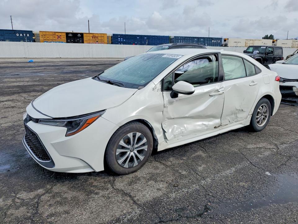 2021 TOYOTA COROLLA HYBRID — VIN JTDEAMDE7MJ018642