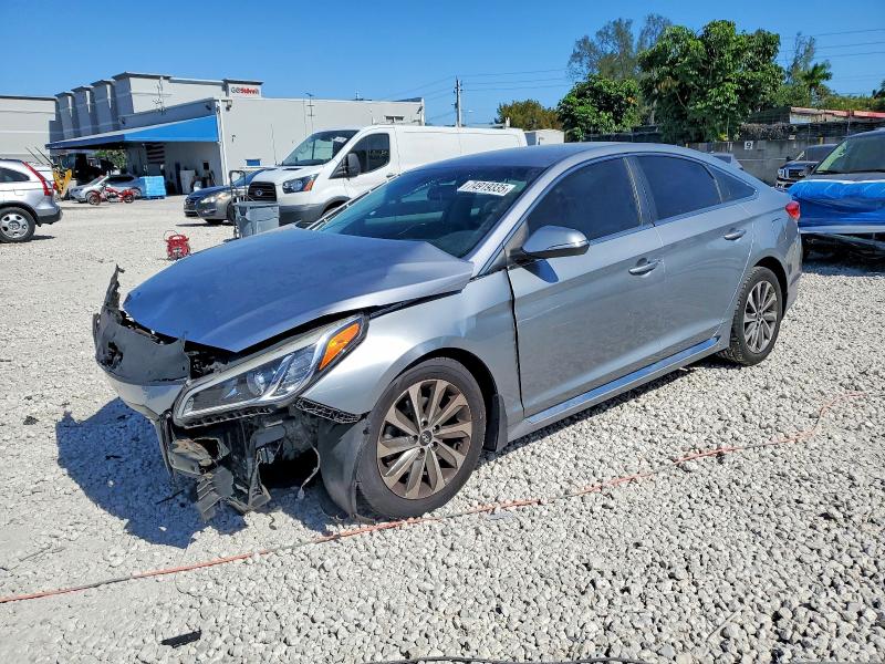 2016 HYUNDAI SONATA SPO — VIN 5NPE34AF4GH273480