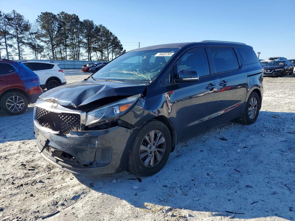 2016 KIA SEDONA — VIN KNDMB5C11G6113931