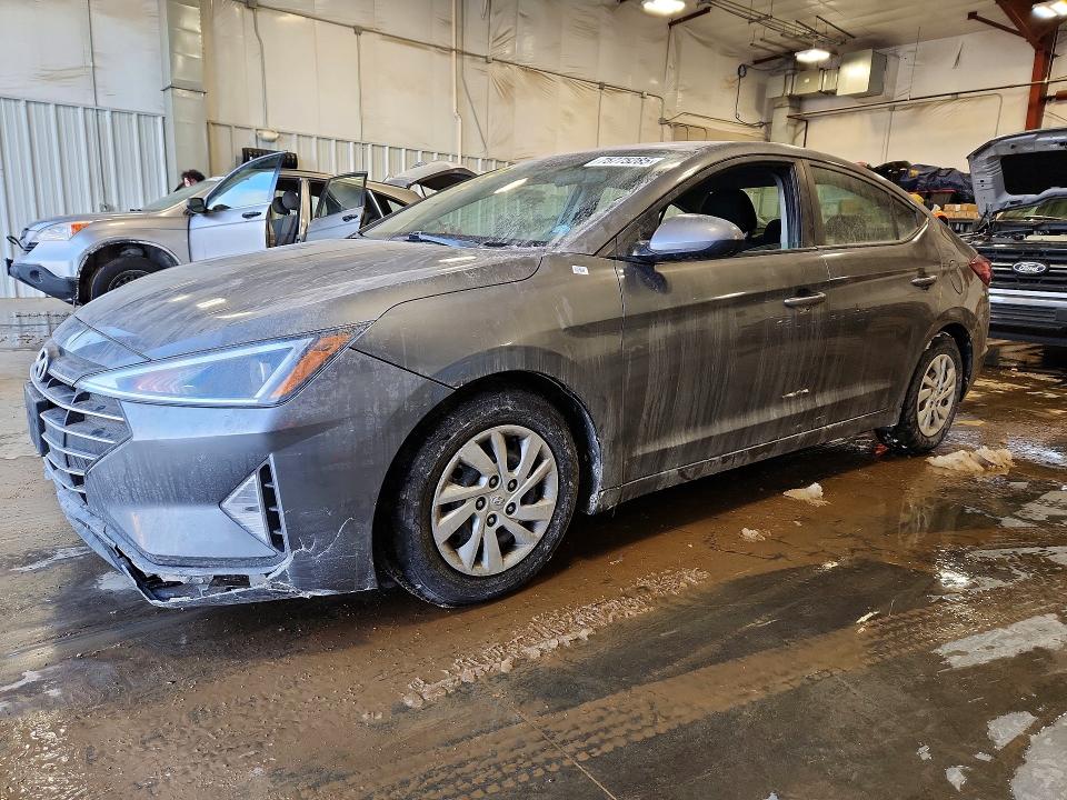 2019 HYUNDAI ELANTRA SE — VIN 5NPD74LF5KH483155