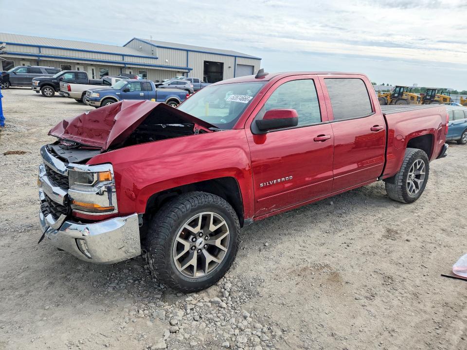 2018 CHEVROLET SILVERADO — VIN 3GCUKREC4JG346178
