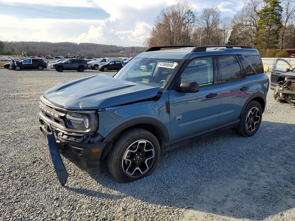 2022 FORD BRONCO SPORT — VIN 3FMCR9B63NRD43168