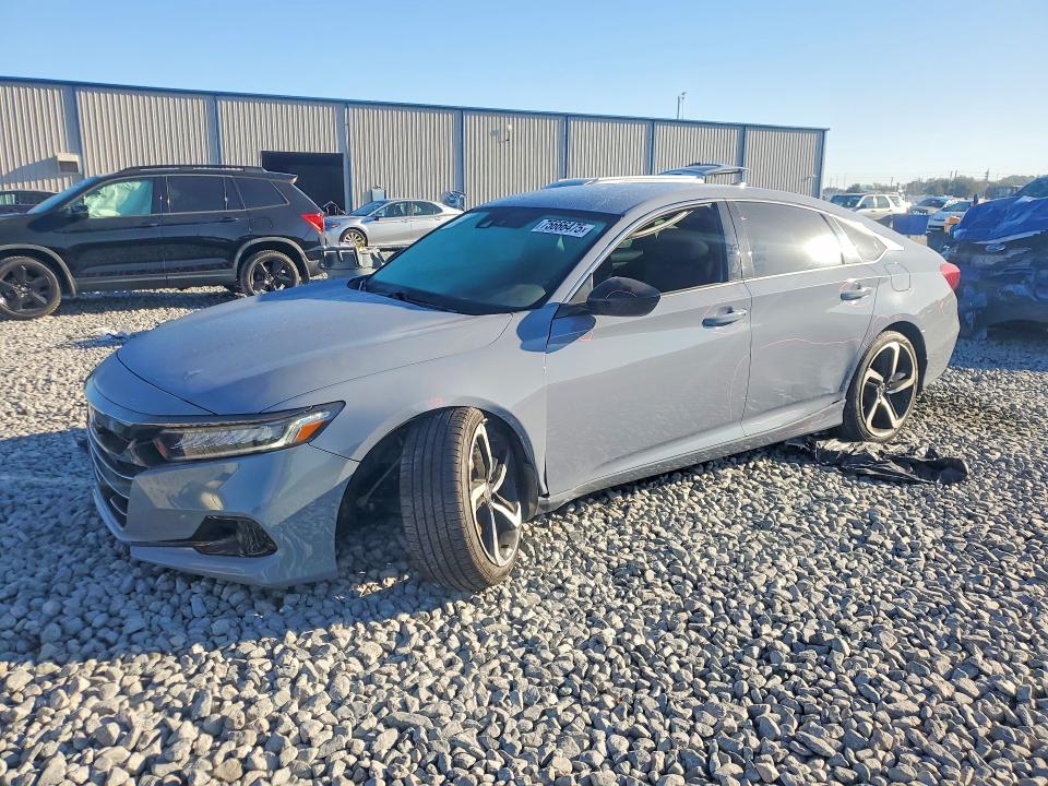 2022 HONDA ACCORD — VIN 1HGCV1F36NA051964