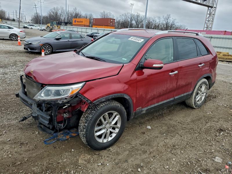 2014 KIA SORENTO LX — VIN 5XYKTCA67EG529967