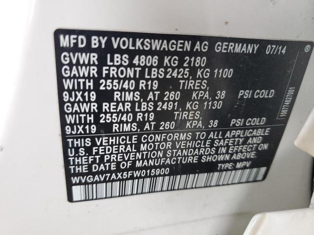 WVGAV7AX5FW015900