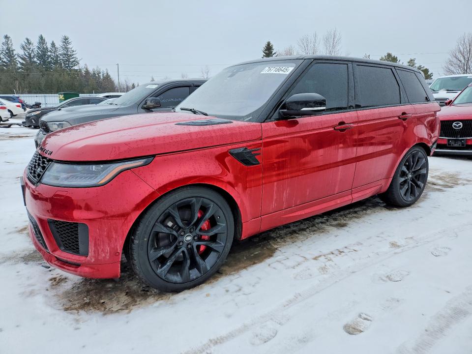 2019 LAND ROVER RANGE ROVER SPORT — VIN SALWS2SU0KA867128