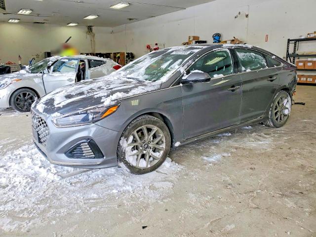 2018 HYUNDAI SONATA SPO — VIN 5NPE34AB3JH727447