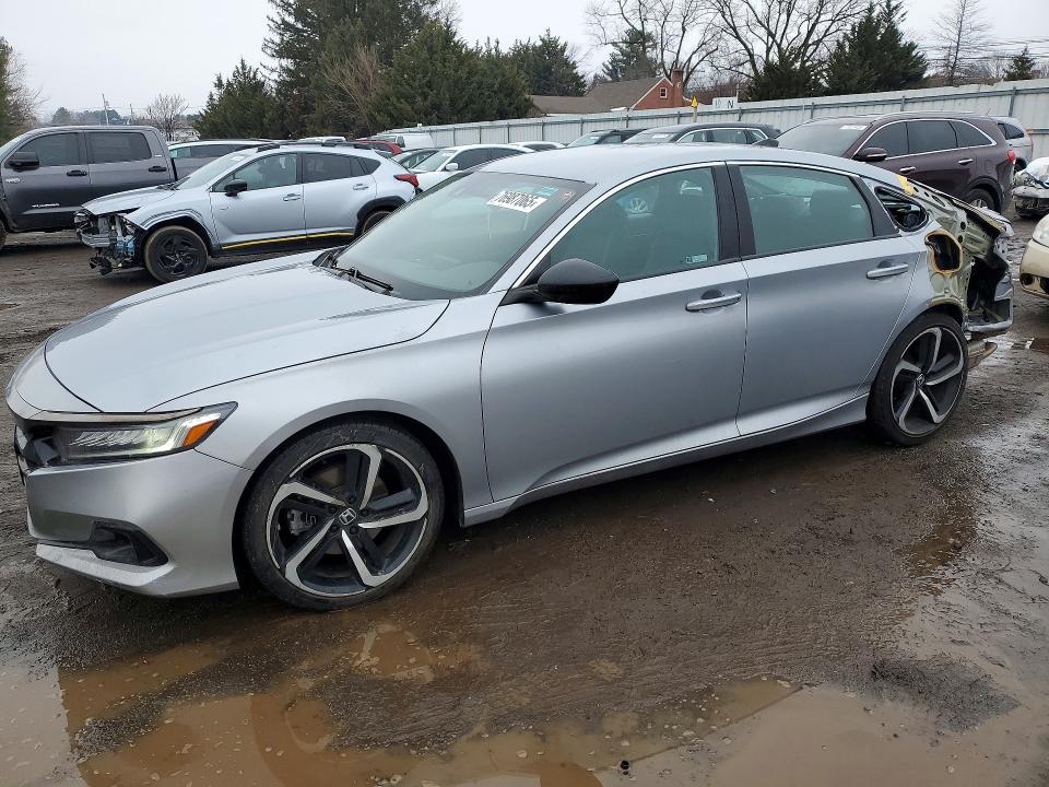 2021 HONDA ACCORD — VIN 1HGCV1F39MA062262