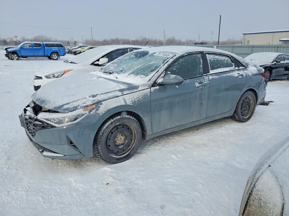 2022 HYUNDAI ELANTRA SE — VIN KMHLM4AG8NU215738