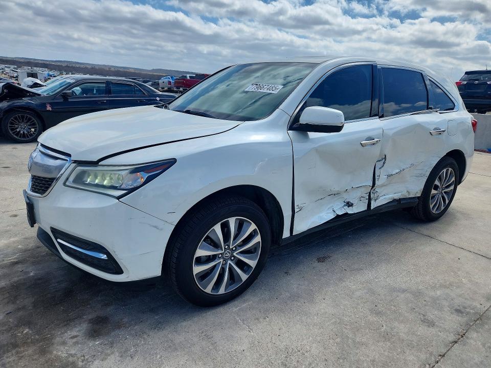 2015 ACURA MDX — VIN 5FRYD4H40FB001339