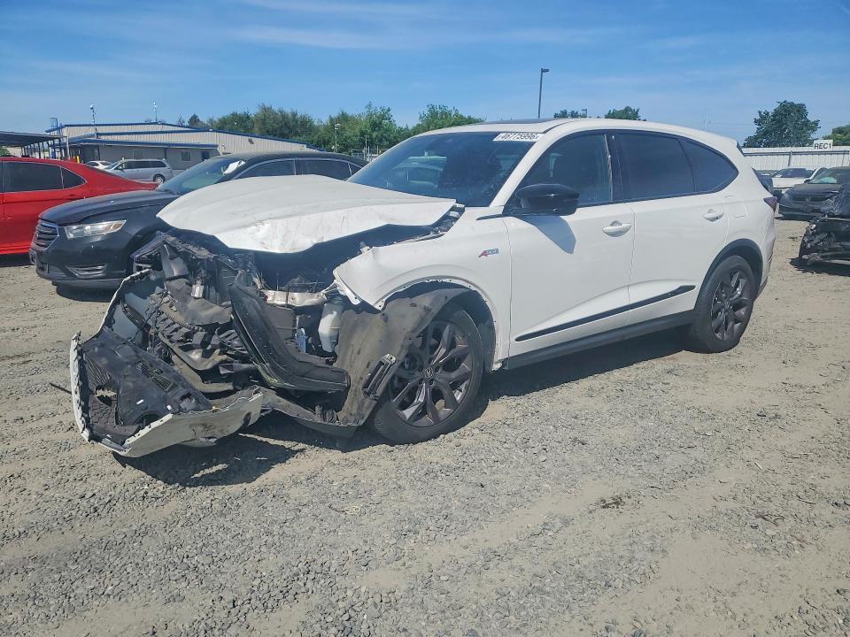 2022 ACURA MDX — VIN 5J8YE1H03NL046721