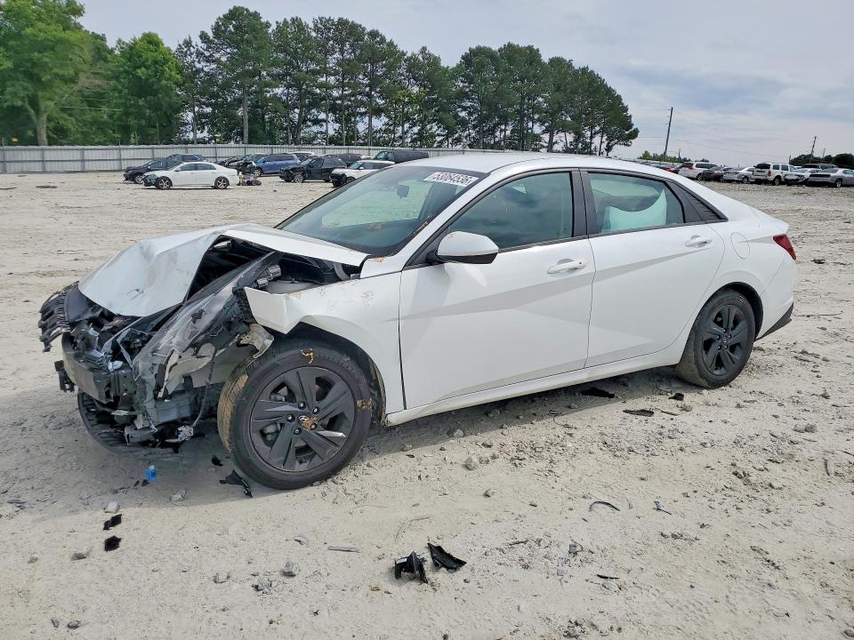 2022 HYUNDAI ELANTRA — VIN 5NPLS4AG8NH053887