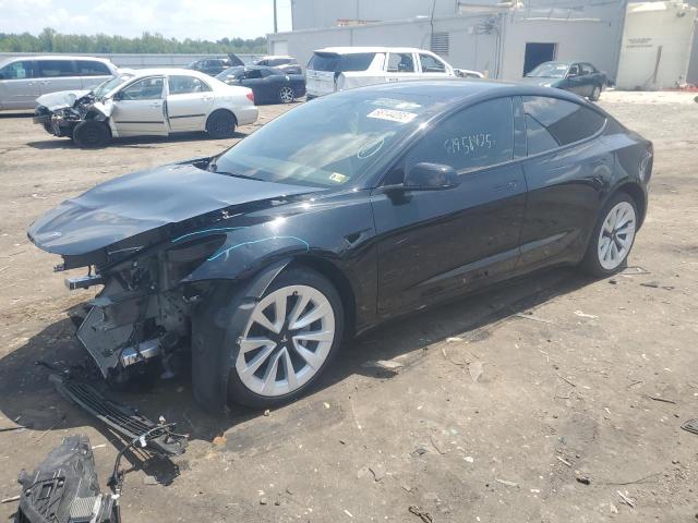2022 TESLA MODEL 3 — VIN 5YJ3E1EB1NF233540