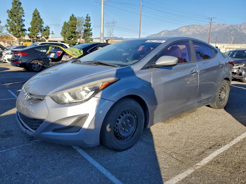 2016 HYUNDAI ELANTRA SE — VIN 5NPDH4AE1GH750077