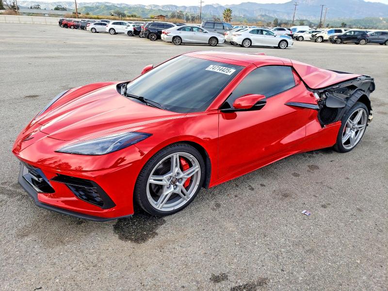 2021 CHEVROLET CORVETTE — VIN 1G1YB3D41M5119303