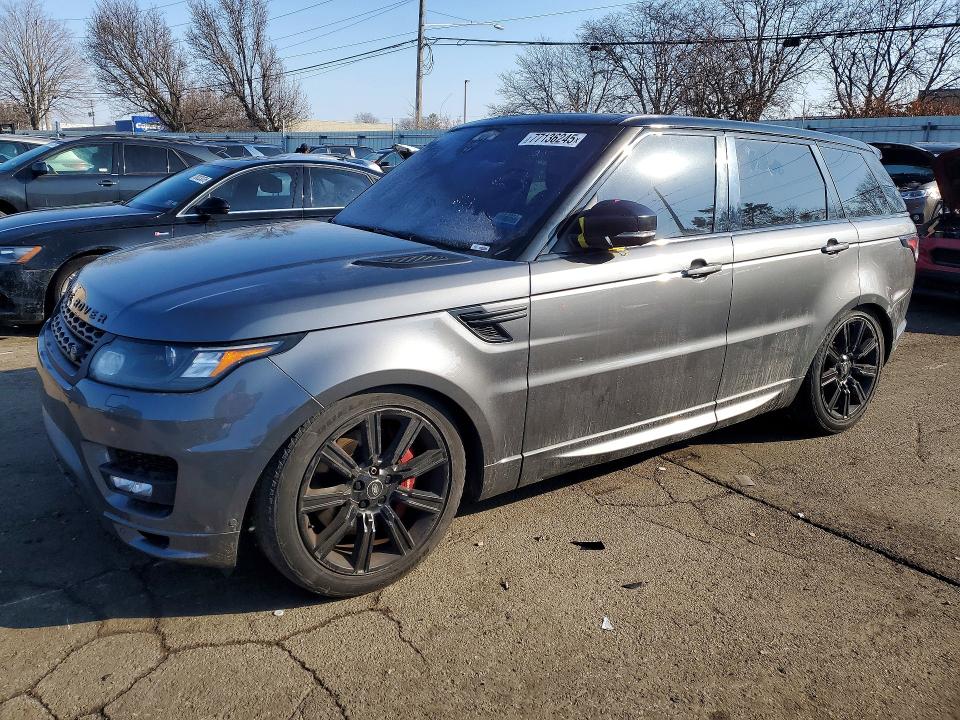 2017 LAND ROVER RANGE ROVER SPORT — VIN SALWV2FE1HA124349