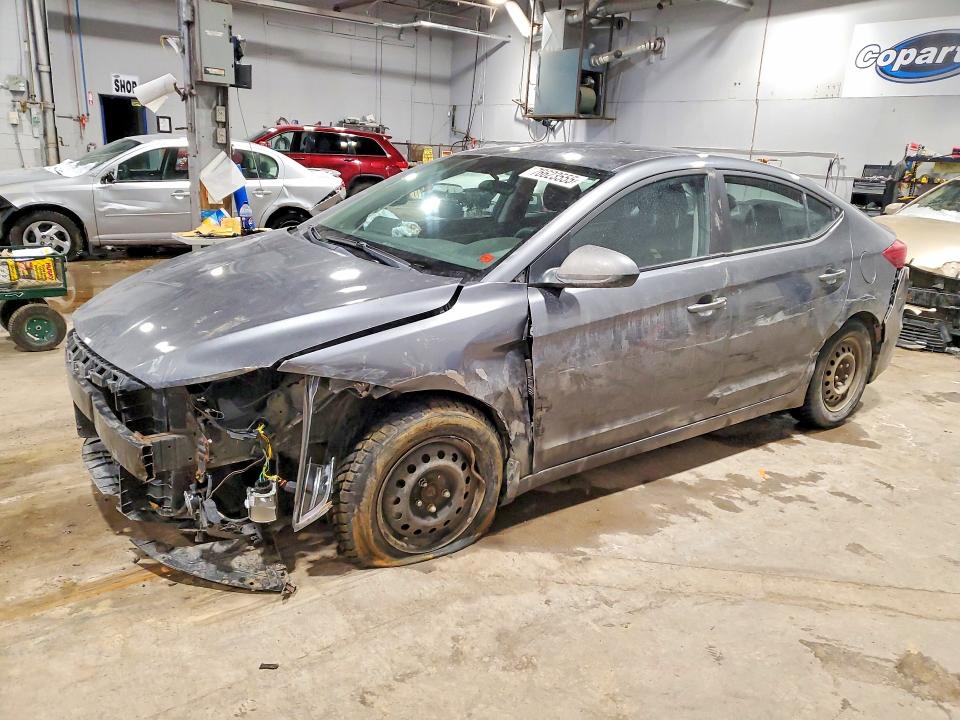 2018 HYUNDAI ELANTRA — VIN 5NPD74LF8JH271137