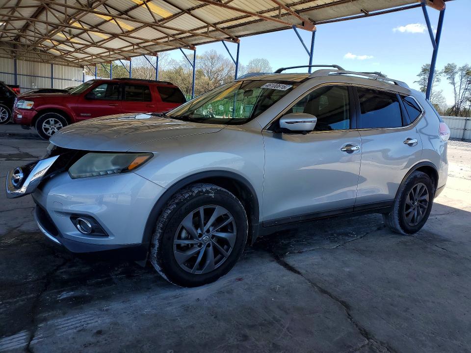 2016 NISSAN ROGUE — VIN 5N1AT2MT2GC796587