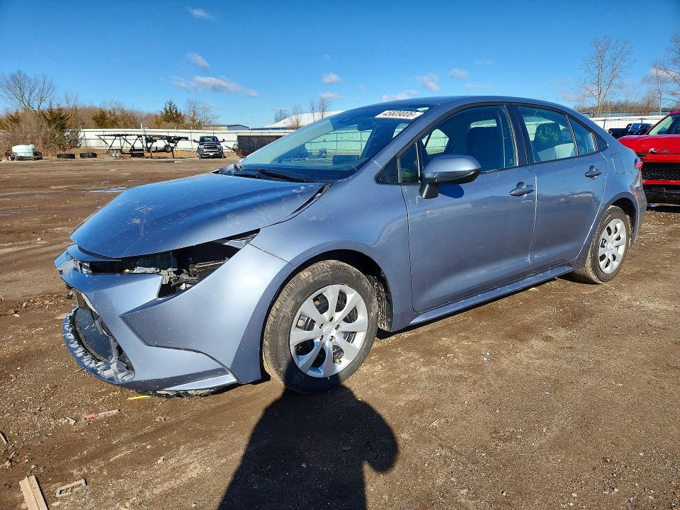 2022 TOYOTA COROLLA — VIN 5YFEPMAE2NP382581