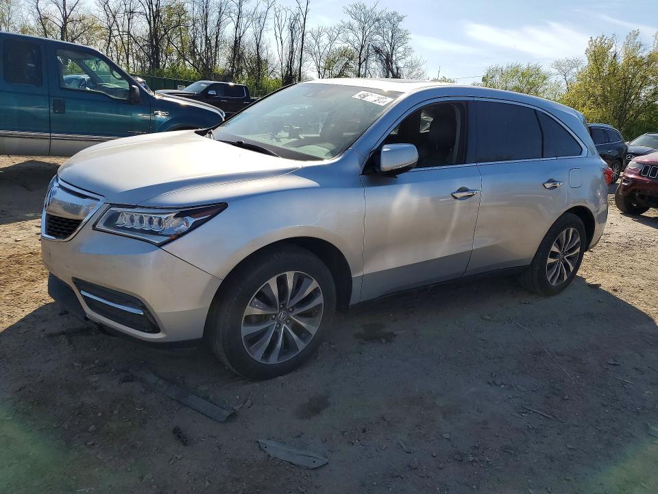 2015 ACURA MDX — VIN 5FRYD4H66FB005252