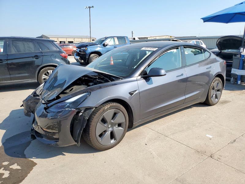 2022 TESLA MODEL 3 — VIN 5YJ3E1EB3NF323840