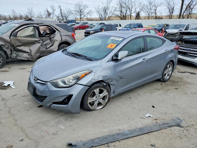 2016 HYUNDAI ELANTRA — VIN 5NPDH4AE3GH760884