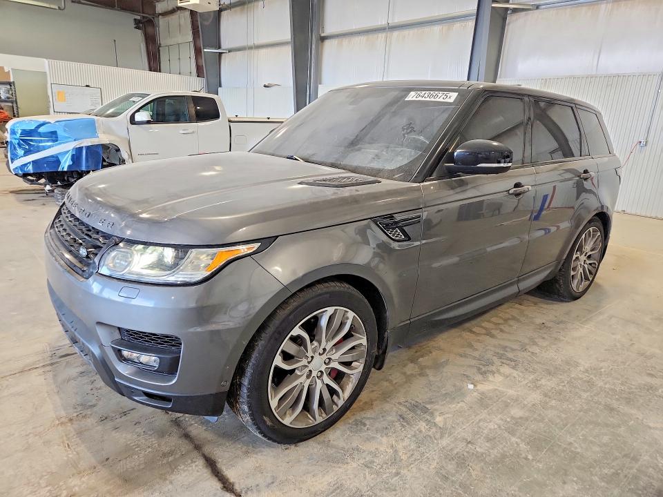 2016 LAND ROVER RANGE ROVER SPORT — VIN SALWR2EF9GA119641