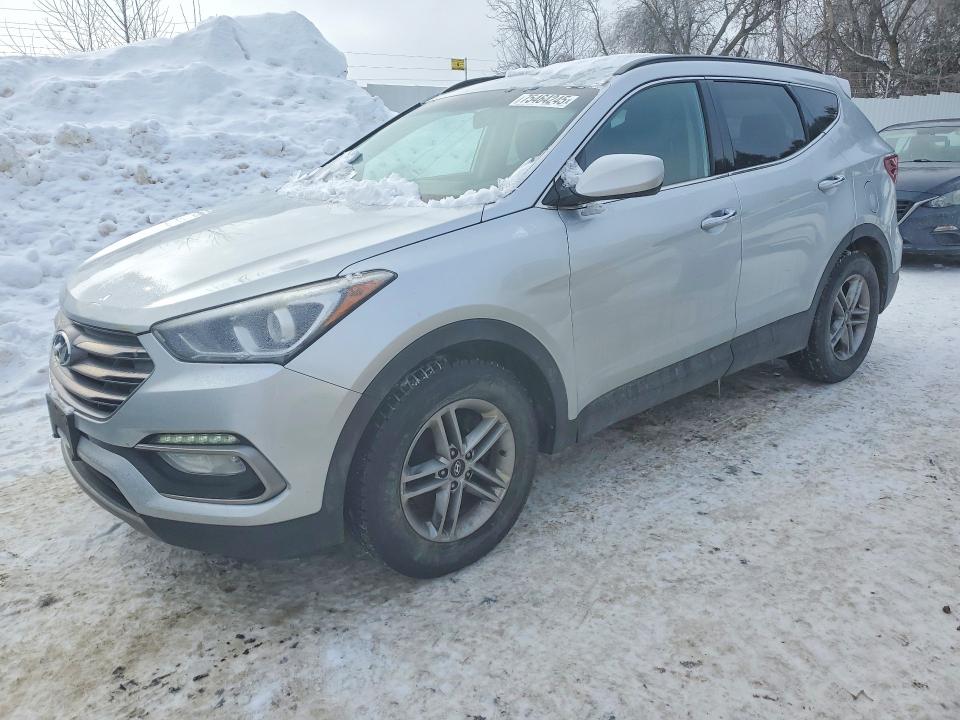 2018 HYUNDAI SANTA FE S — VIN 5XYZTDLB6JG515812