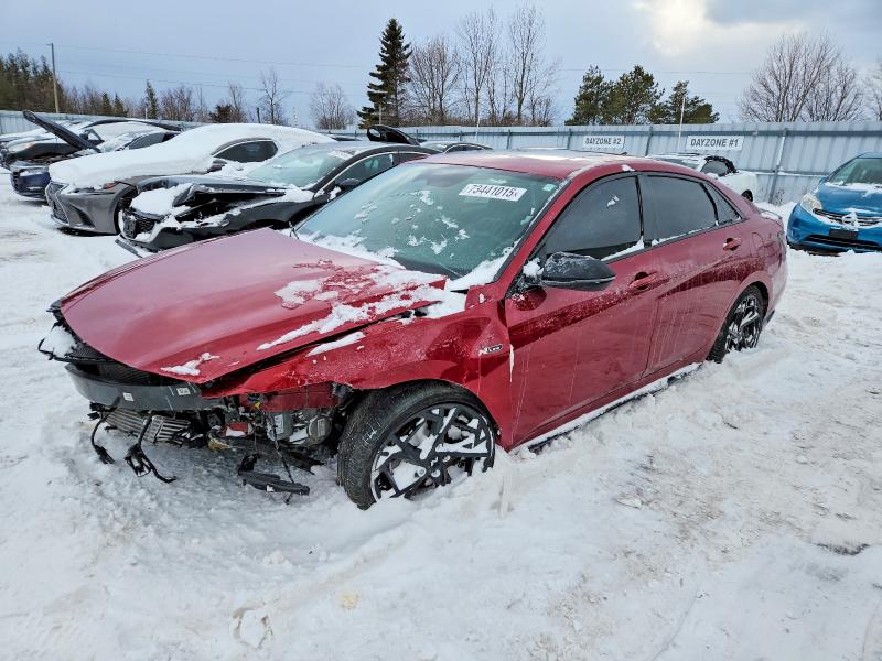 2025 HYUNDAI ELANTRA — VIN KMHLR4DF5SU923154