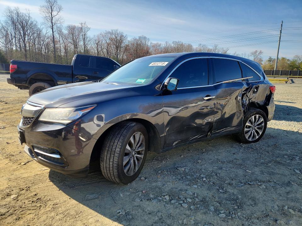 2016 ACURA MDX — VIN 5FRYD4H68GB046757