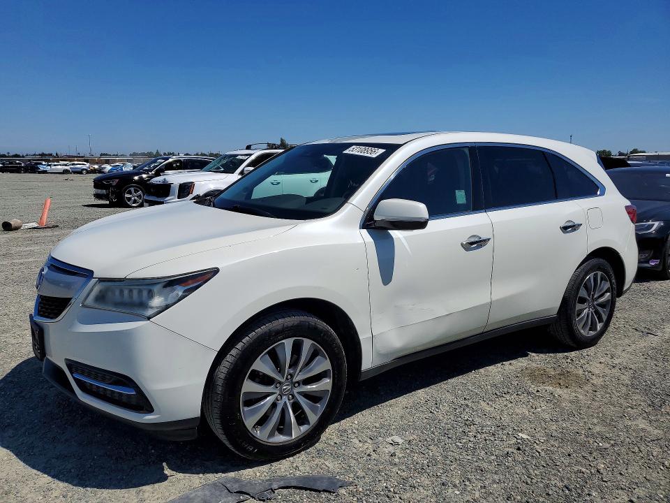 2016 ACURA MDX — VIN 5FRYD3H46GB019579