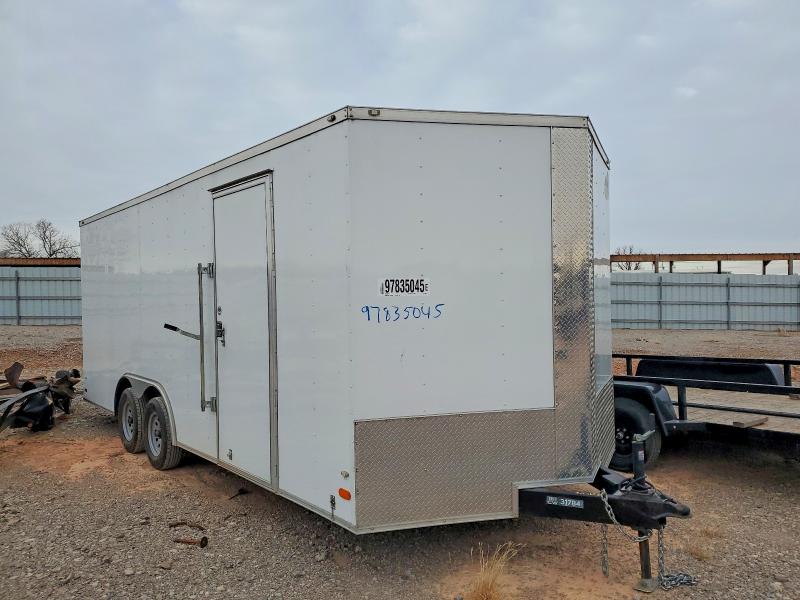 2017 COVERED WAGON TRAILE TRAILER — VIN 53FBE2024HF031784