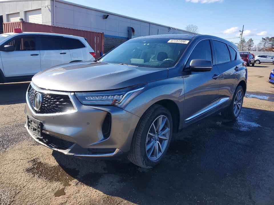 2022 ACURA RDX — VIN 5J8TC2H5XNL013054