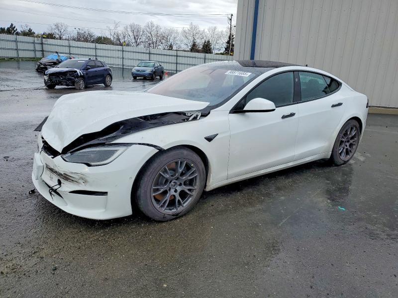 2022 TESLA MODEL S — VIN 5YJSA1E5XNF476880