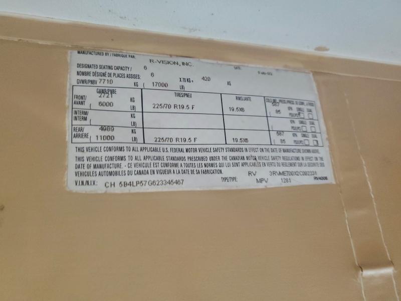 5B4LP57G623345467