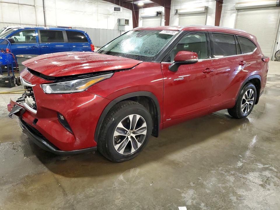 2021 TOYOTA HIGHLANDER — VIN 5TDGBRCH4MS515780