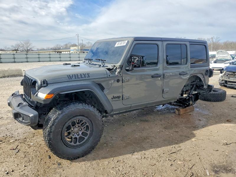 2022 JEEP WRANGLER UNLIMITED — VIN 1C4HJXDN1NW202252