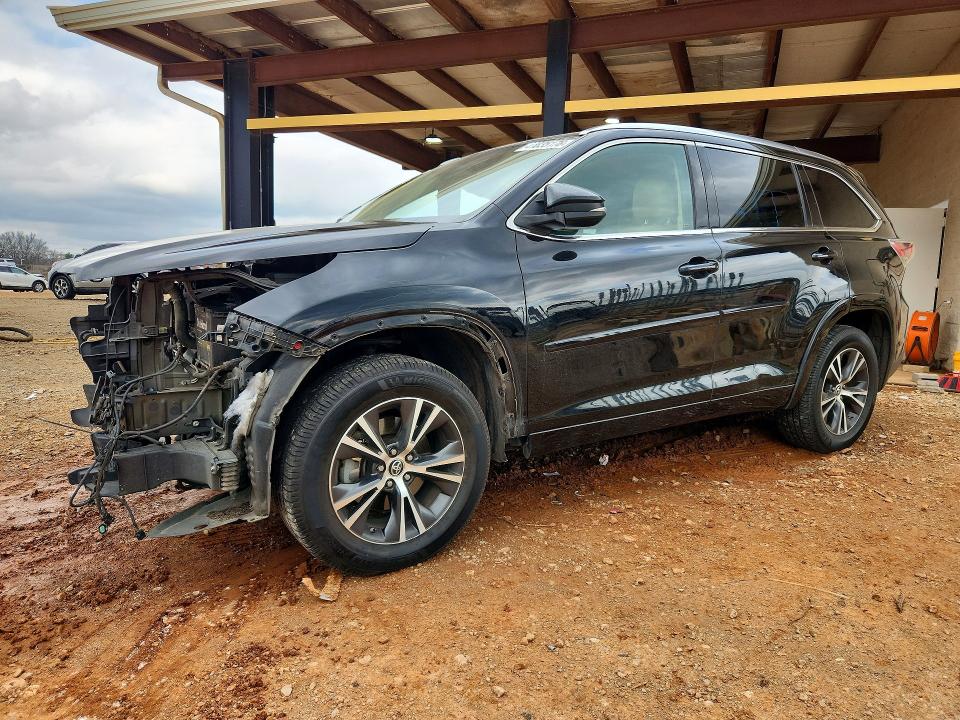 2016 TOYOTA HIGHLANDER — VIN 5TDKKRFH6GS128965