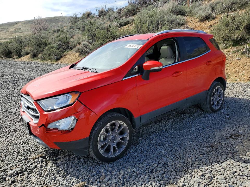 2019 FORD ECOSPORT — VIN MAJ6S3KL0KC309830