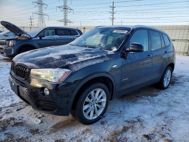 2017 BMW X3 — VIN 5UXWX9C52H0T00828