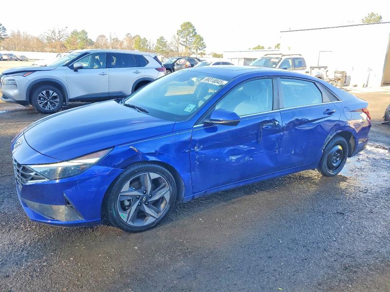 2021 HYUNDAI ELANTRA LI — VIN 5NPLP4AG9MH037617