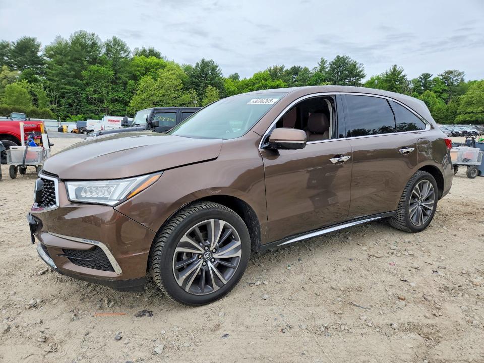 2019 ACURA MDX — VIN 5J8YD4H75KL002166
