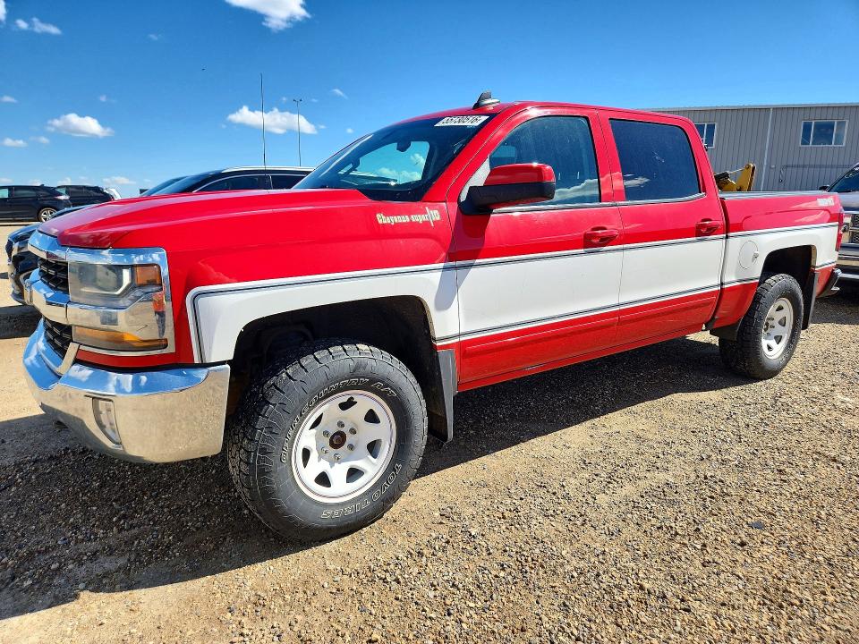 2018 CHEVROLET SILVERADO — VIN 3GCUKREC5JG306692